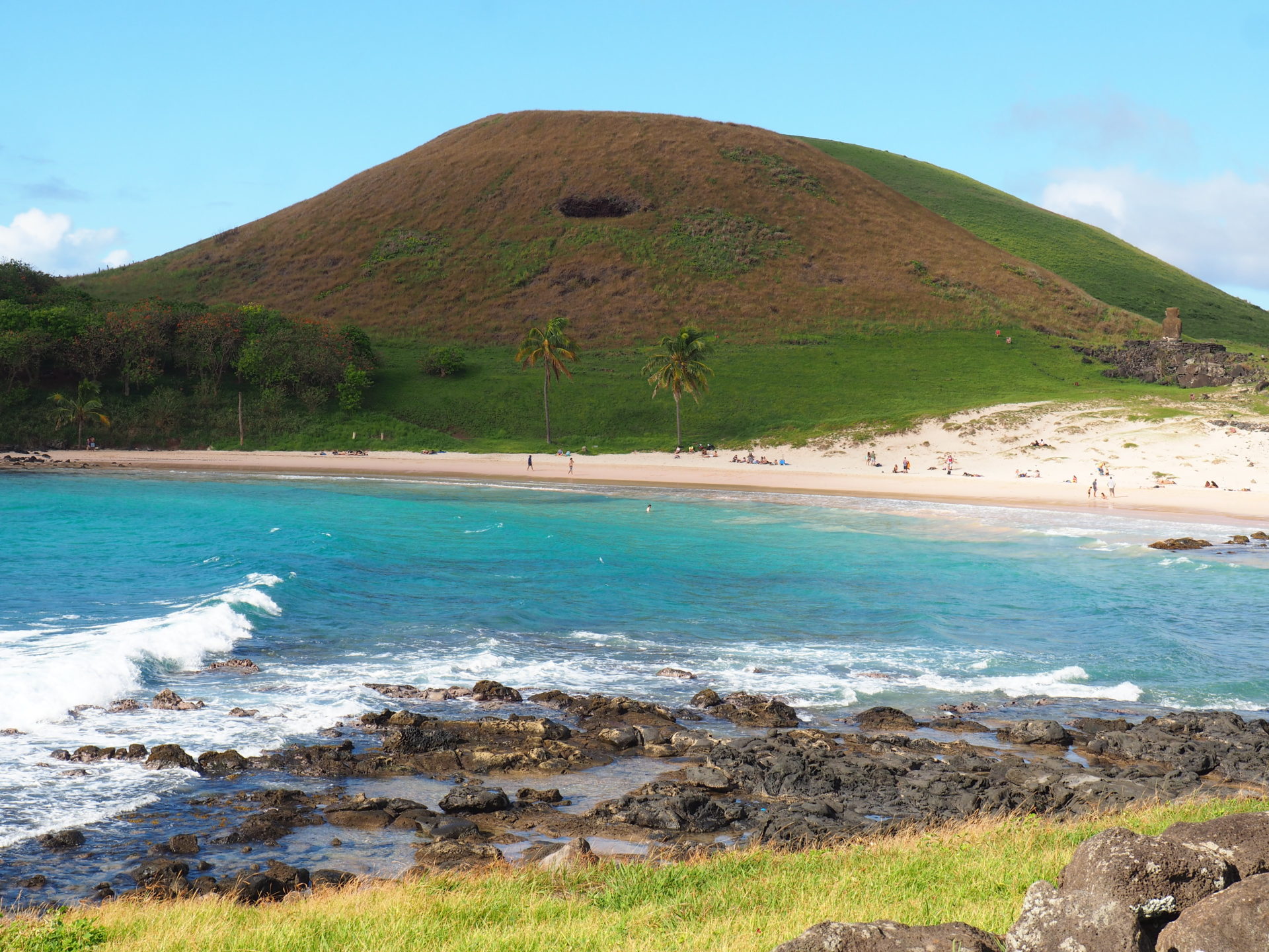 Beach on Easter Island