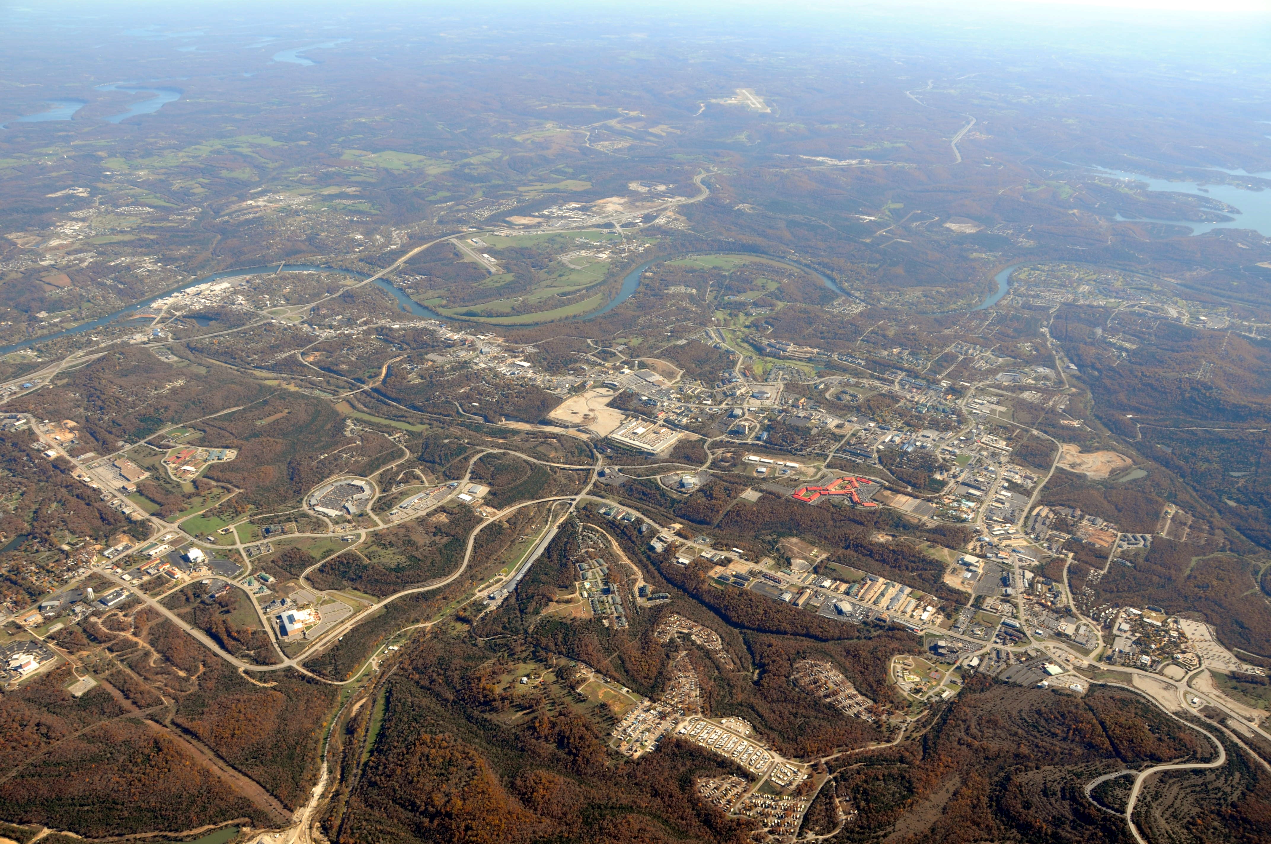 Sky View of Branson